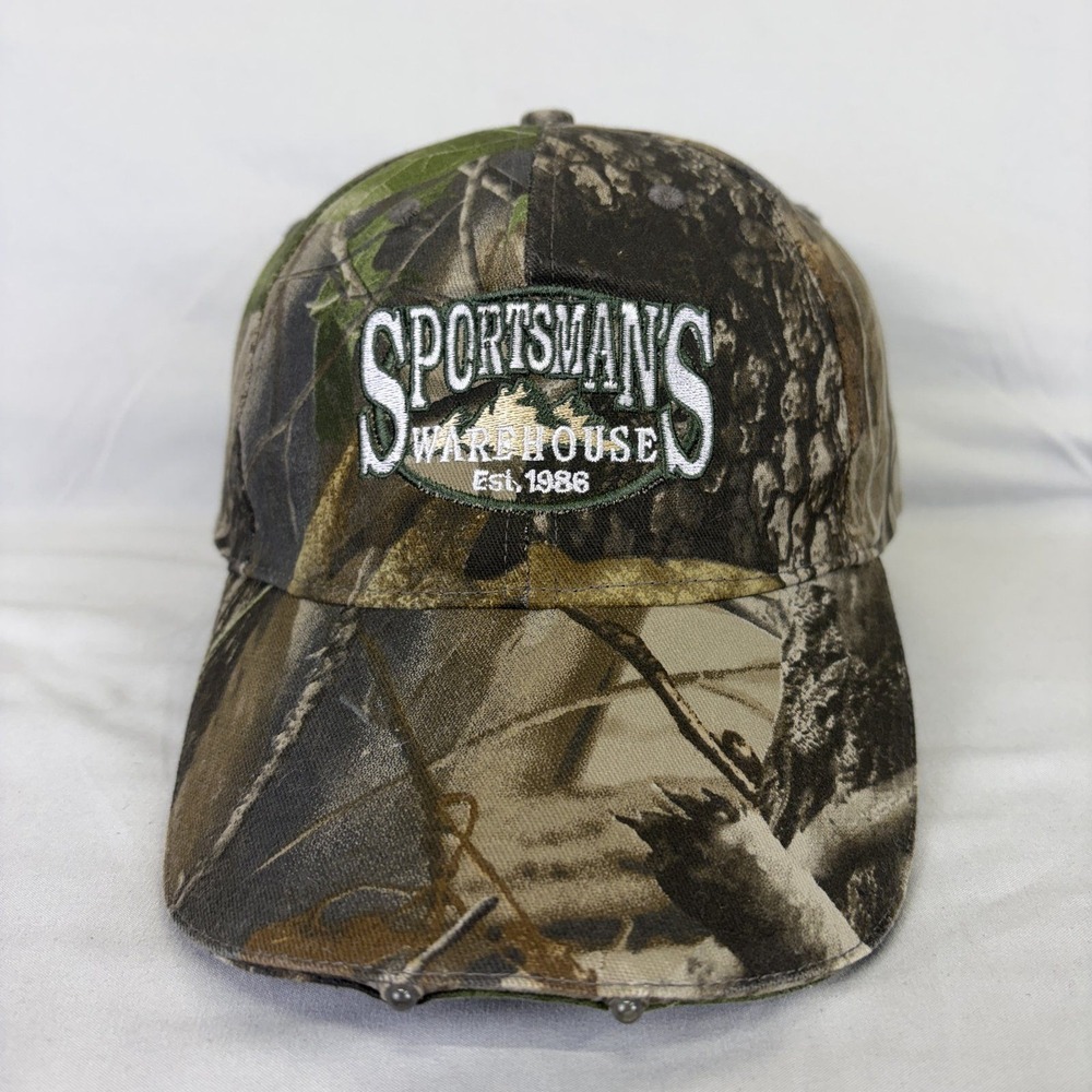 Panther Vision Sportsman's Warehouse Hat Mens OSFM Camo LED Lighted Cap